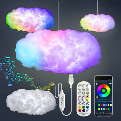 USB Cloud Bedroom Room Light