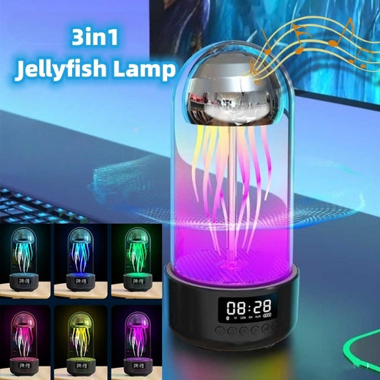 Creative 3in1 Colorful Jellyfish Lamp